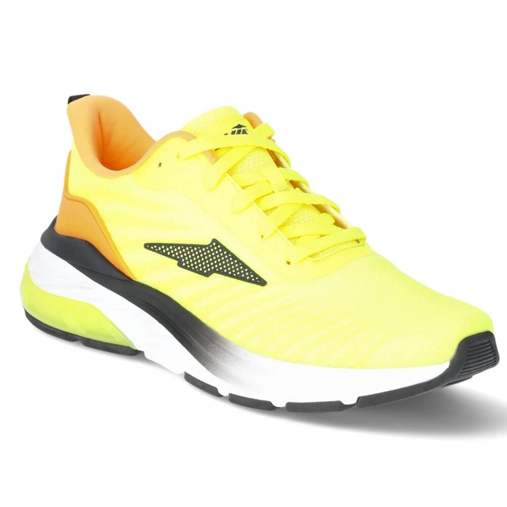 New Men's Avia Hypersonic Gel Running Shoes Size 9.5 Yellow/Orange/Black/White